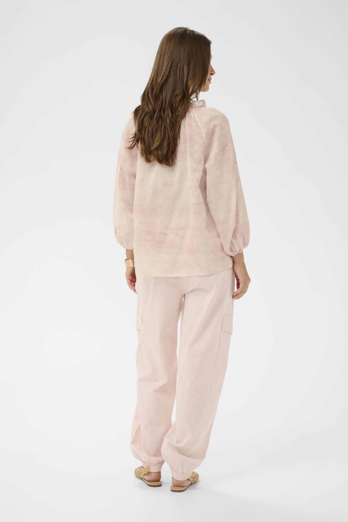 CRGitta Blus Peach Blush Tie dye-print - 10 - 10614967