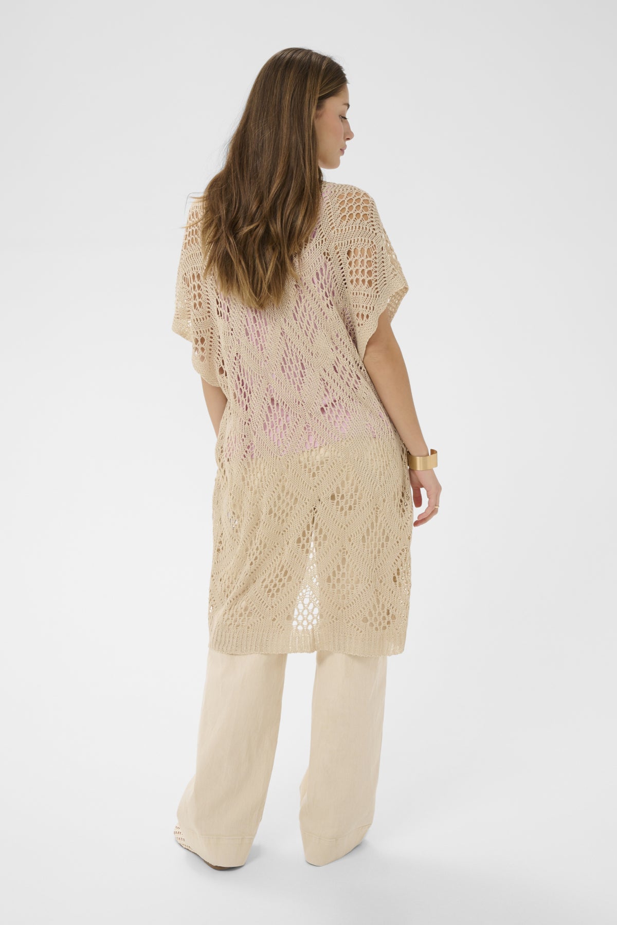 CRYda Long Vest Perfectly Pale - 130003 - 10614975