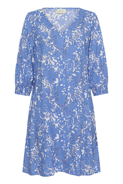 CRTiah Klänning Navy Blue Toile - 109492 - 10614977 Thumbnail
