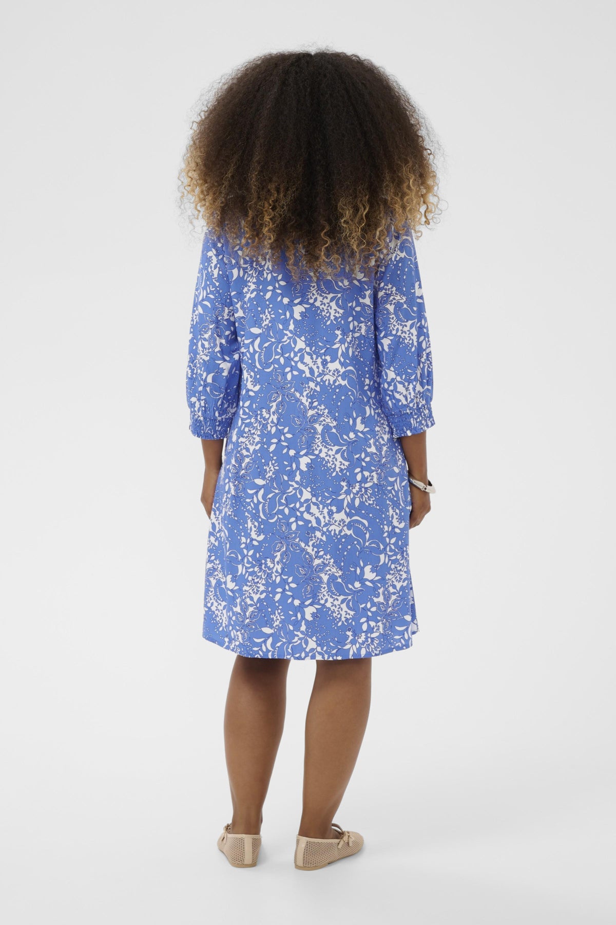 CRTiah Klänning Navy Blue Toile - 109492 - 10614977