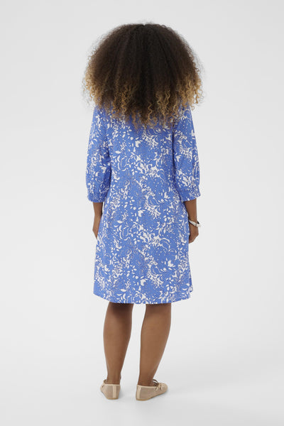 CRTiah Klänning Navy Blue Toile - 109492 - 10614977 Thumbnail