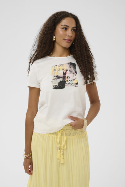 CRStrina T-Shirt Lemon Aqua Riviera Collage - 1 - 10615085 Thumbnail