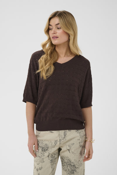 CRAnnali Short Knit Pullover Java - 191016 - 10615160 Thumbnail