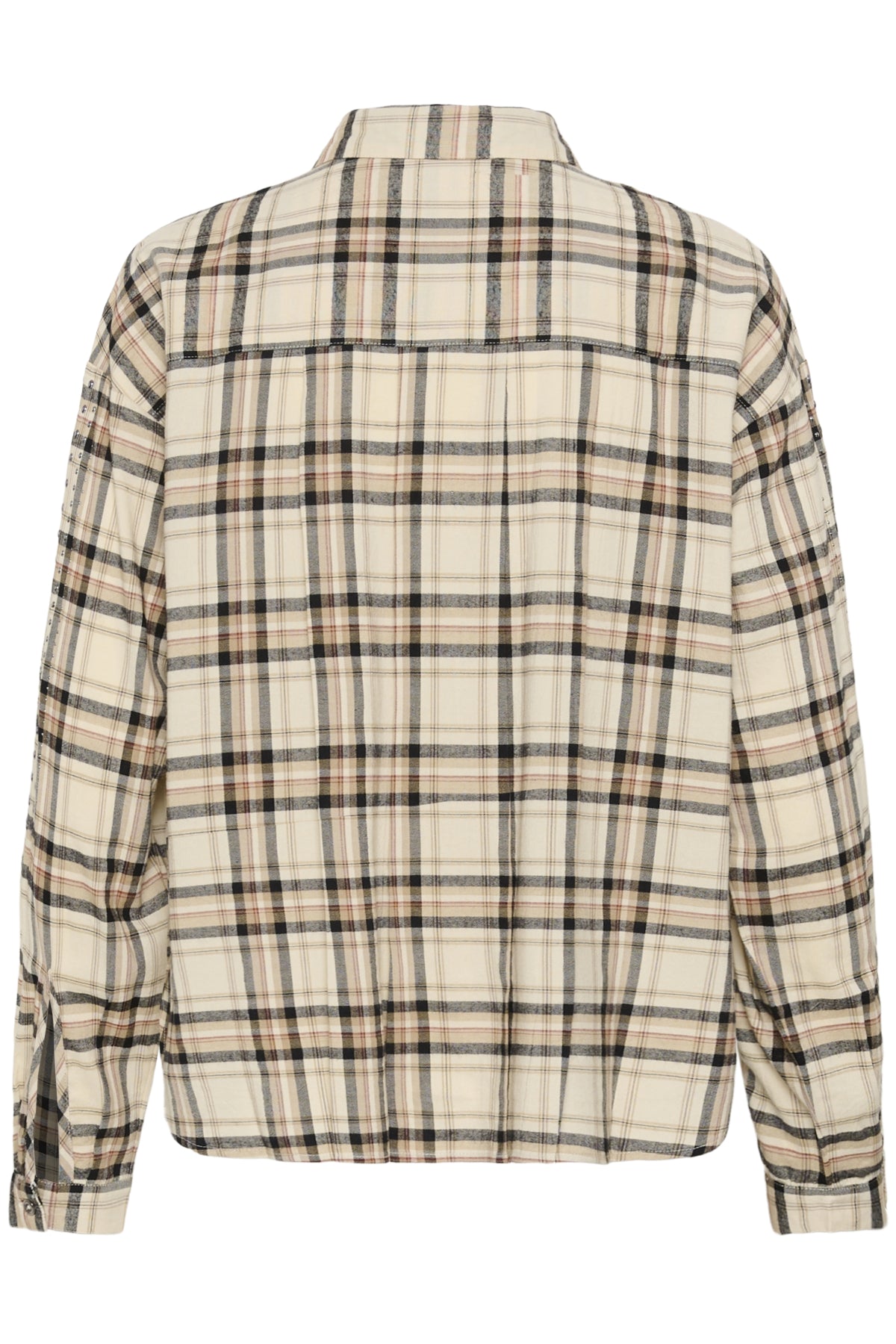 CRUma Skjorta Bleached Check - 109549 - 10615167