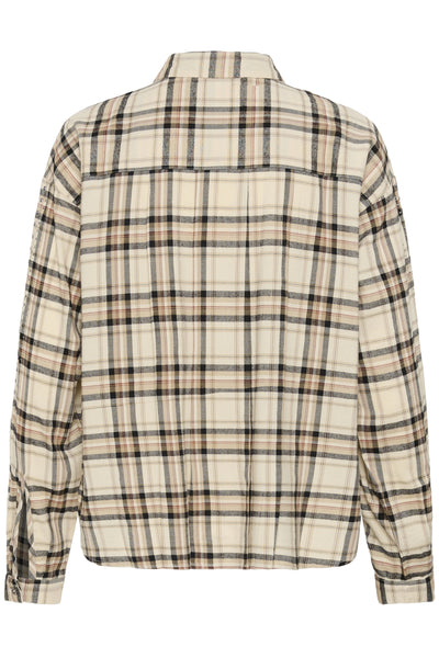 CRUma Skjorta Bleached Check - 109549 - 10615167 Thumbnail