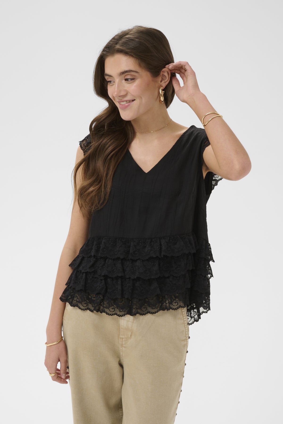 CRSoffie Blouse Pitch Black - 100120 - 10615174