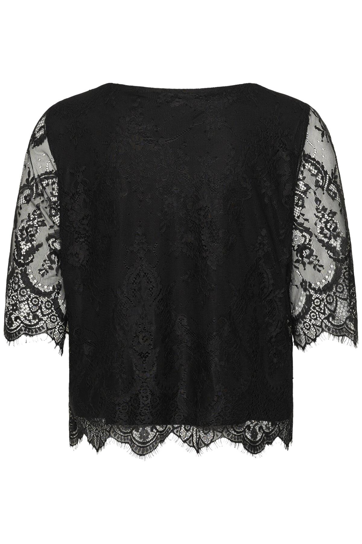 CRYumi spetsblus Pitch Black - 100120 - 10615197