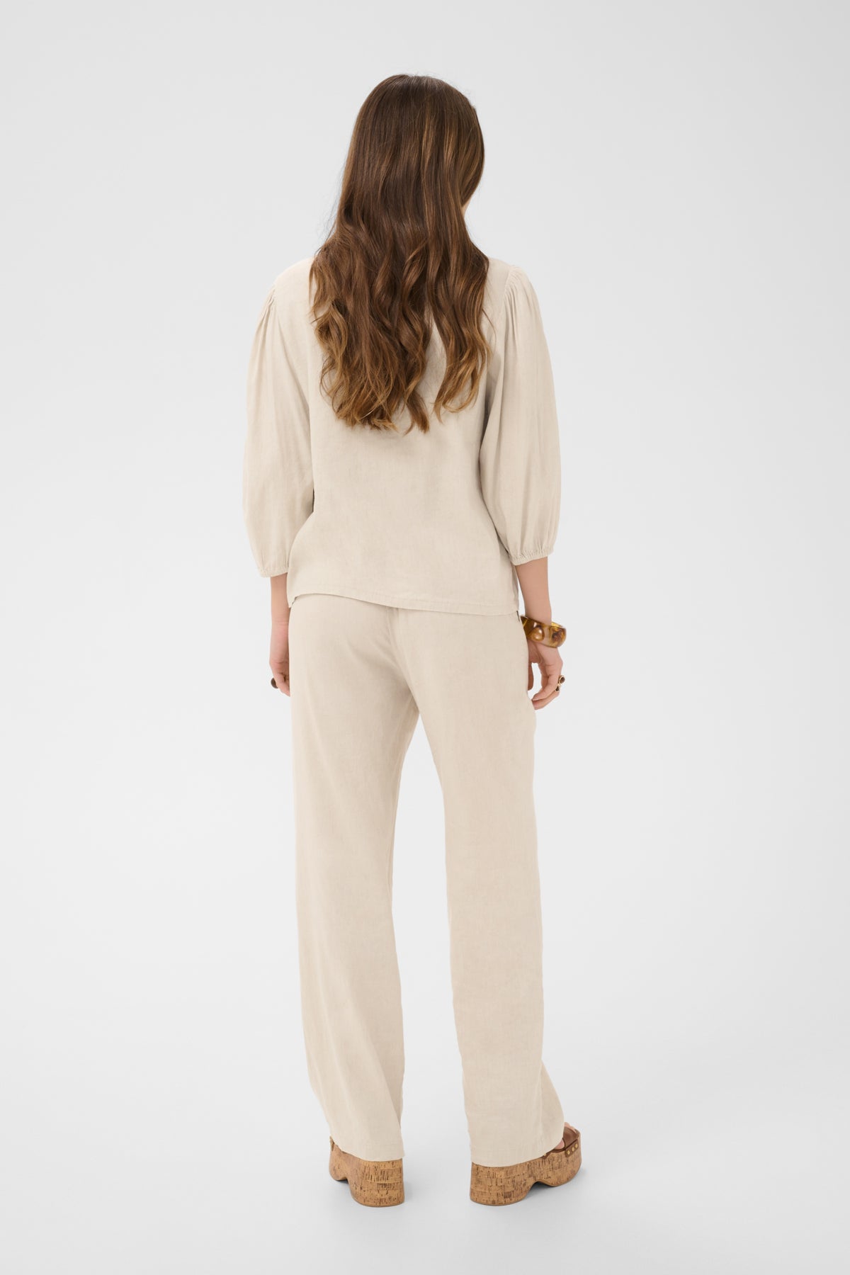CRJune Skjorta Perfectly Pale Melange - 13000 - 10615225