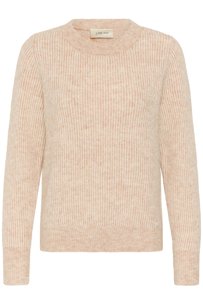 CRSienna stickad tröja Pink Sand Melange - 1513181 - 10615227 Thumbnail
