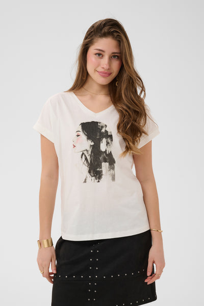 CRYing T-shirt konstnärlig färg grå kvinna - 10 - 10615232 Thumbnail