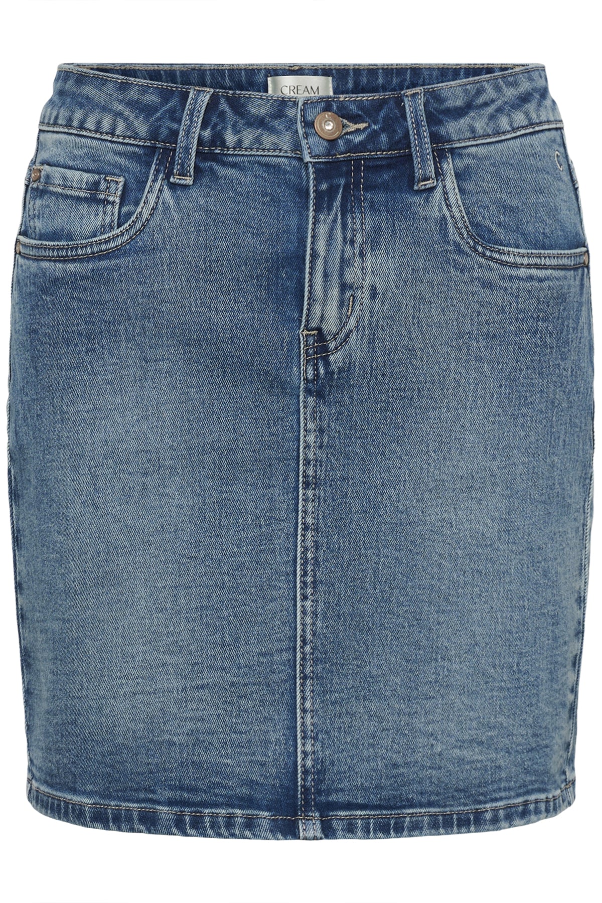 CRDarla Denimkjol Smithers Mid Blue Denim - 1095 - 10615235