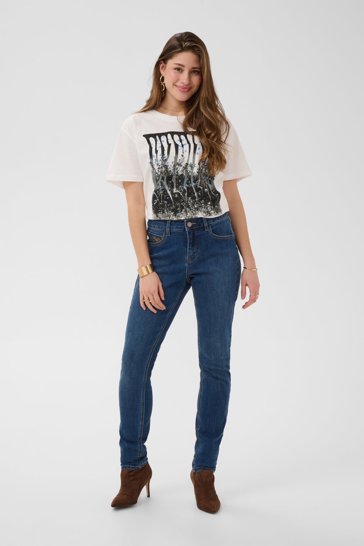 CRNova Jeans - Baiily Fit Ottawa Dark Medium Blue Denim - 10615240
