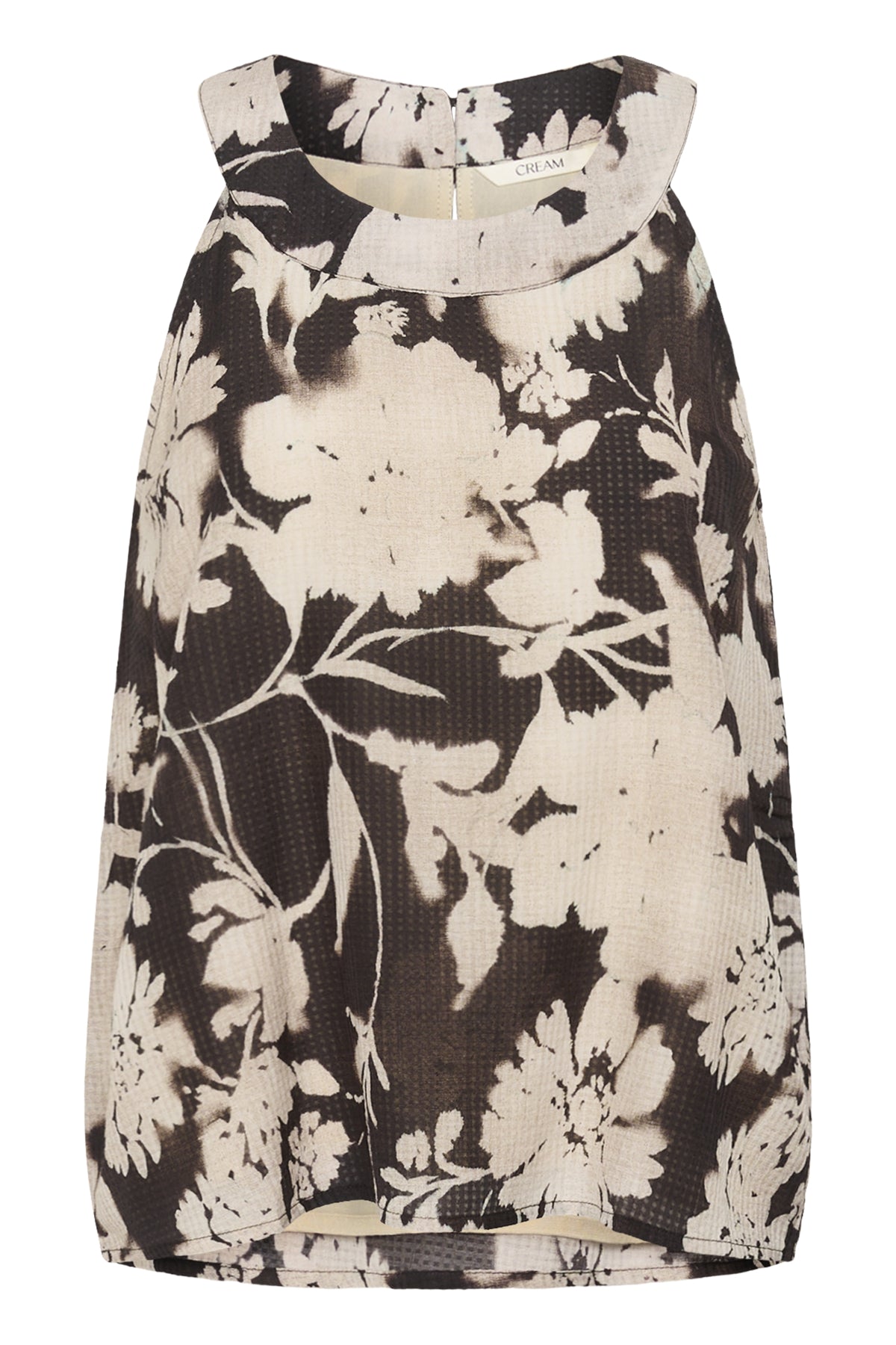 CRHailey Halterneck Mörkbrun Blomma - 109590 - 10615249