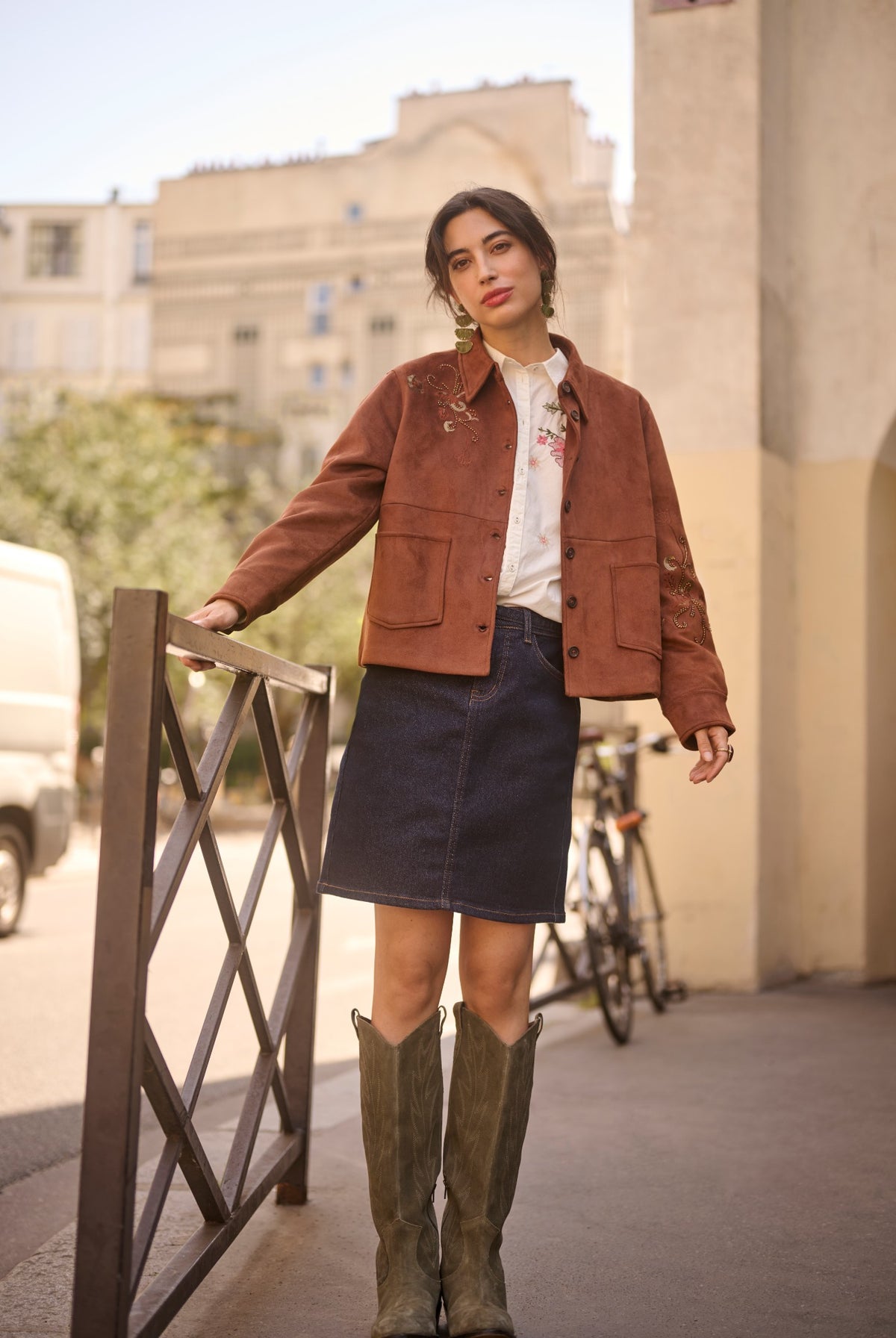 CRBillie Suede Jacket Friar Brown - 191230 - 10615289