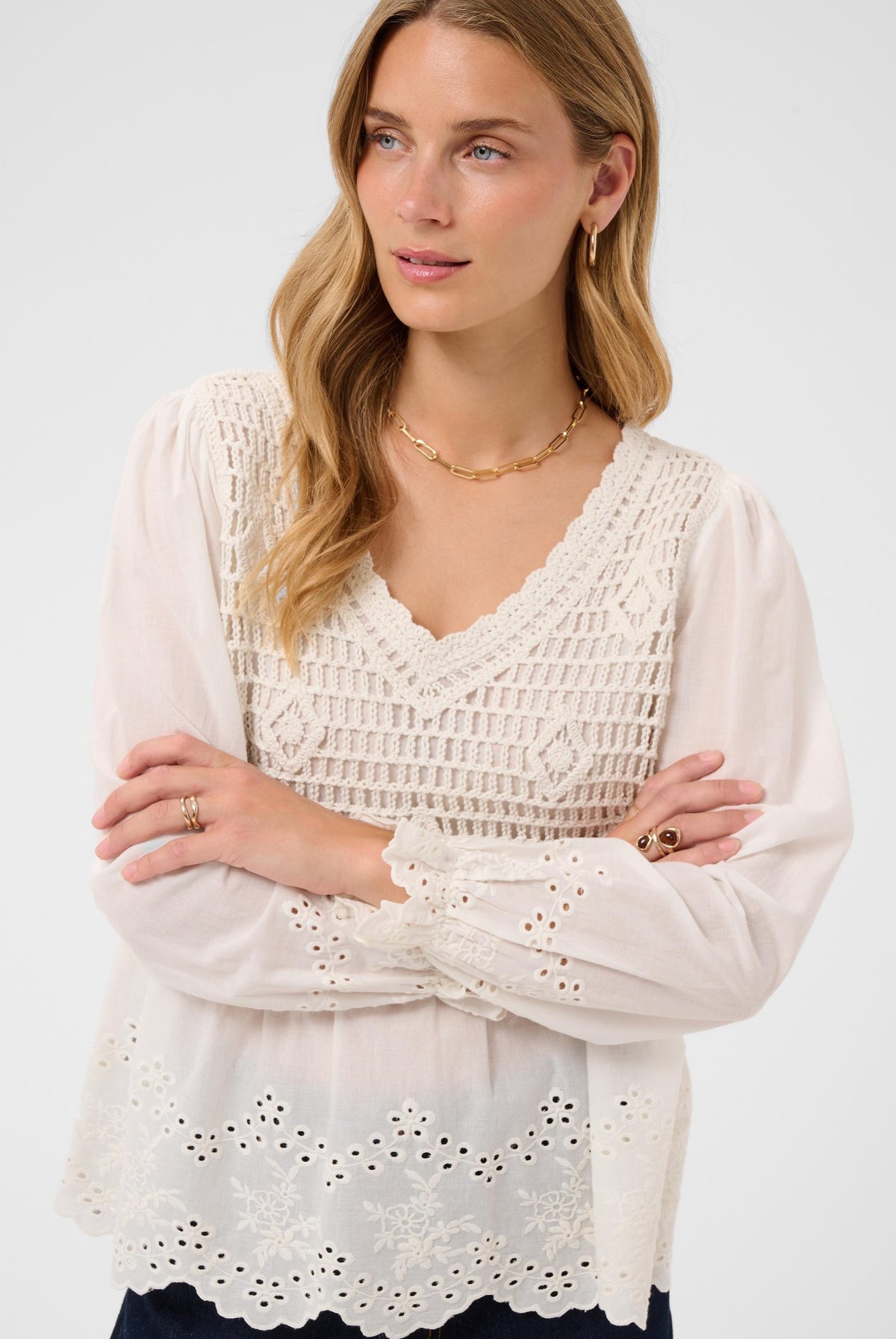 CRSerin Blus Whisper White - 110701 - 10615359