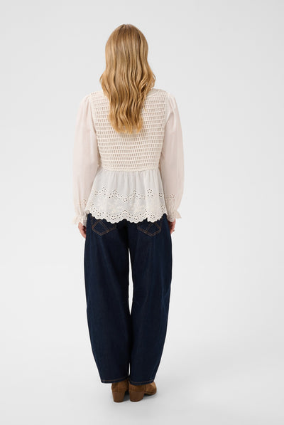 CRSerin Blus Whisper White - 110701 - 10615359 Thumbnail