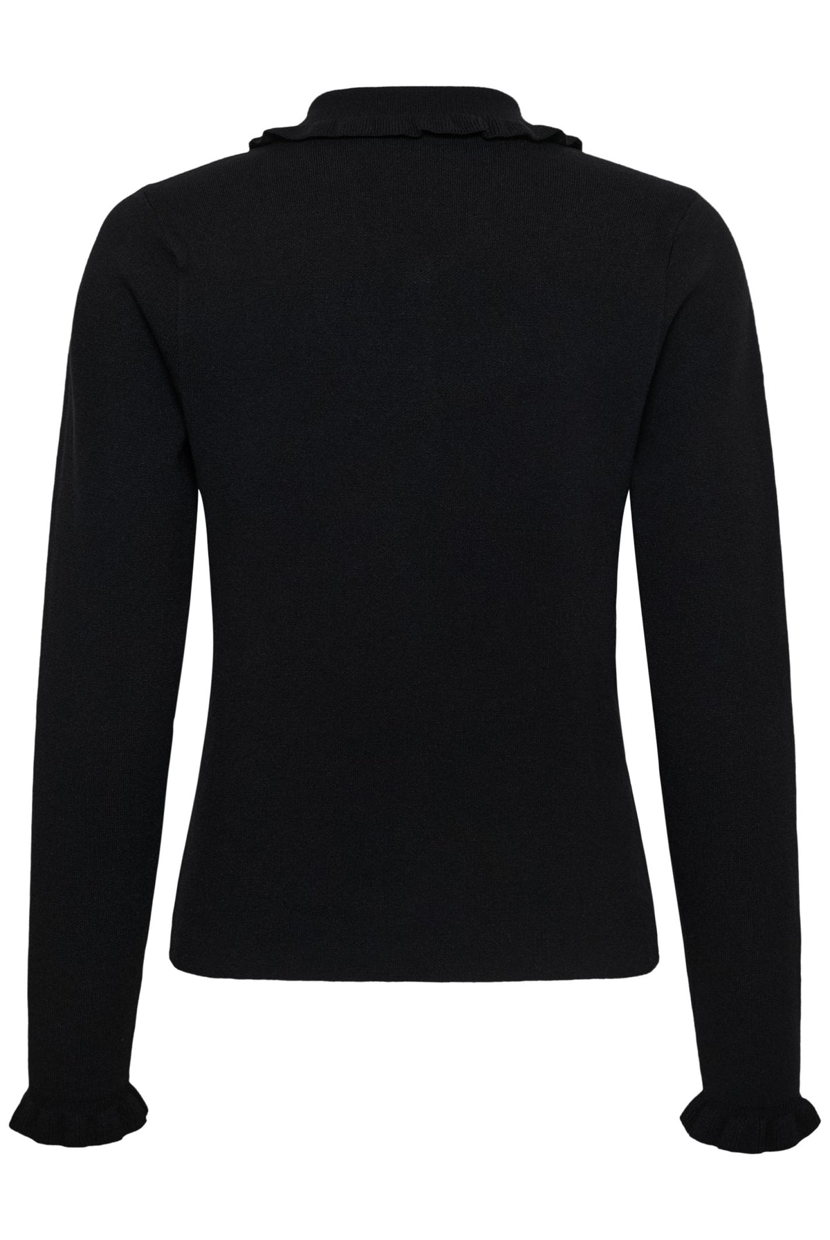 CRDela Stickad Kofta Pitch Black - 100120 - 10615362