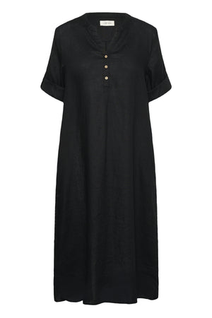 CRBellis Kaftan Klänning Pitch Black - 100120 - 10615405