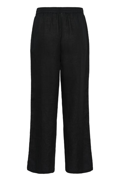 CRBellis Linen Pant Pitch Black - 100120 - 10615410 Thumbnail