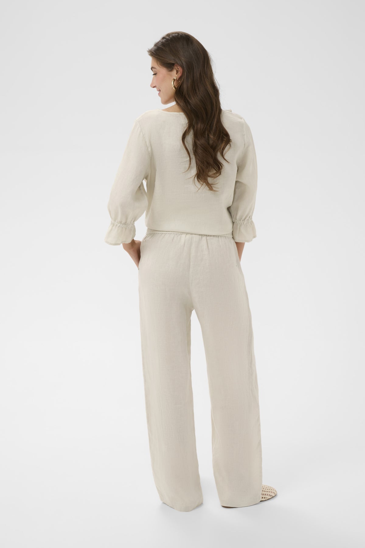CRBellis Linen Pant Crispy Sand - 104537 - 10615410