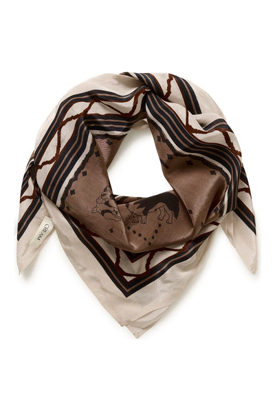CRAshli Scarf Brown Dog - 110041 - 10615495 Thumbnail