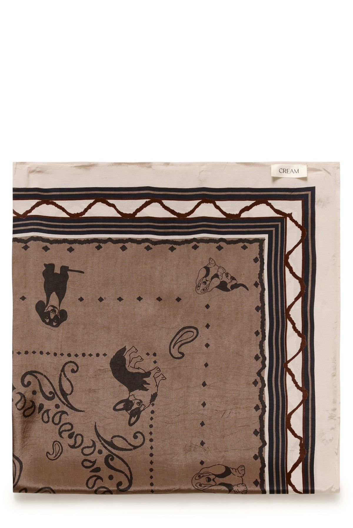 CRAshli Scarf Brown Dog - 110041 - 10615495