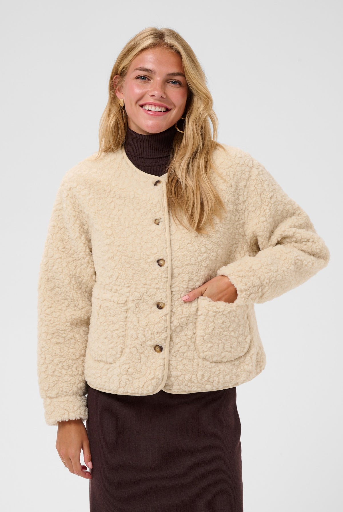 CRRana Teddyjacka Oatmeal - 130401 - 10615703