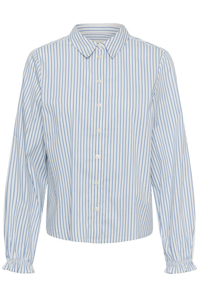 CRAya långärmad skjorta Air Blue Stripe - 109907 - 10615770 Thumbnail