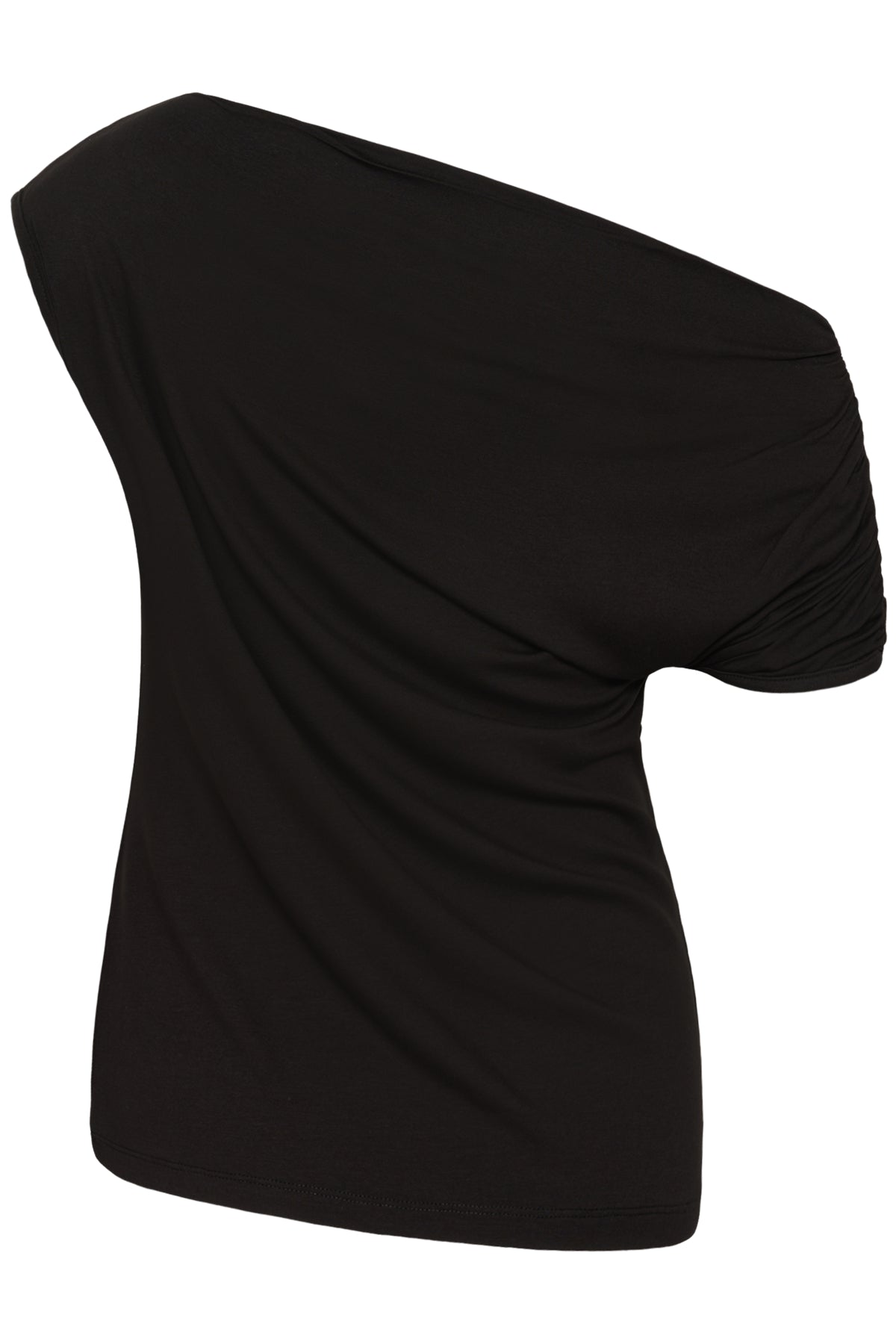 CRSonya Draped T-Shirt Pitch Black - 100120 - 10615791