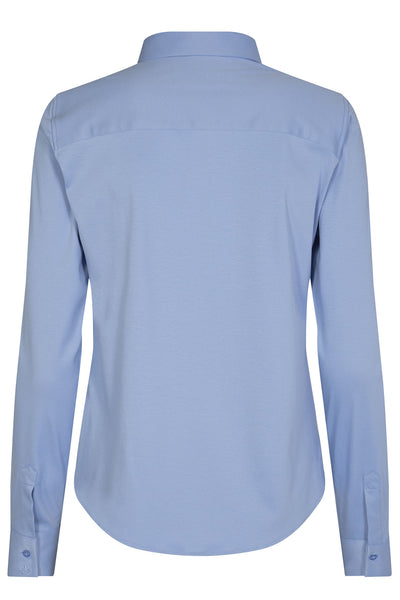 Tina Jersey-skjorta Bel Air Blue - 131660 Thumbnail
