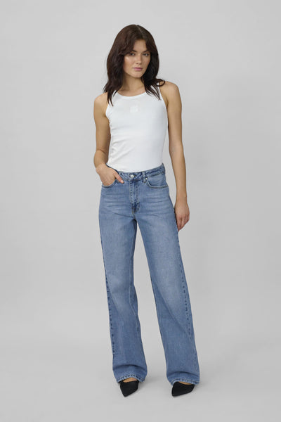35 THE LOUIS 139 HIGH WIDE Y Medium Blue Wash - 10704222 Thumbnail