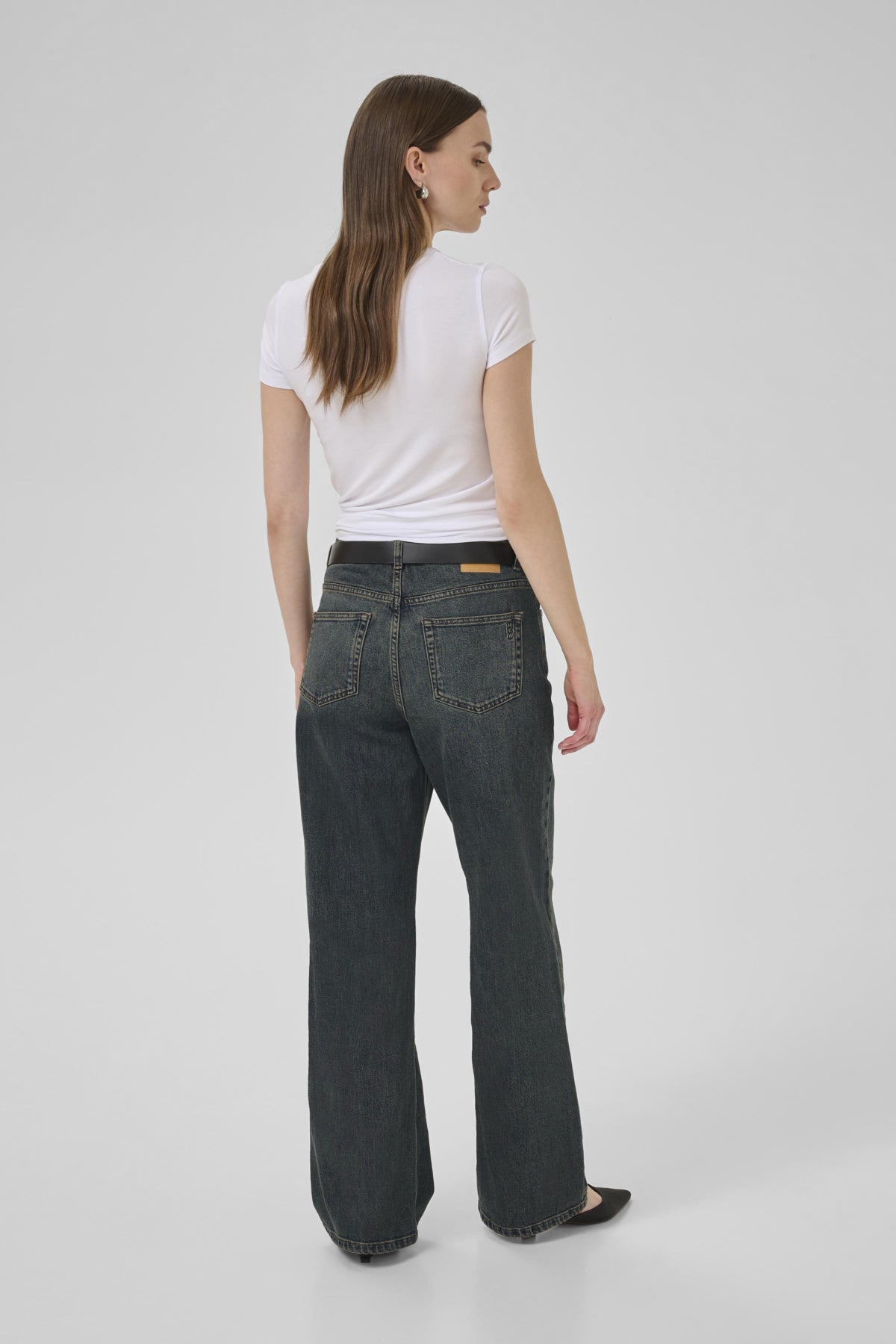35 THE LOUIS 139 HIGH WIDE Y Dark Blue Dirty Wash - 10704222