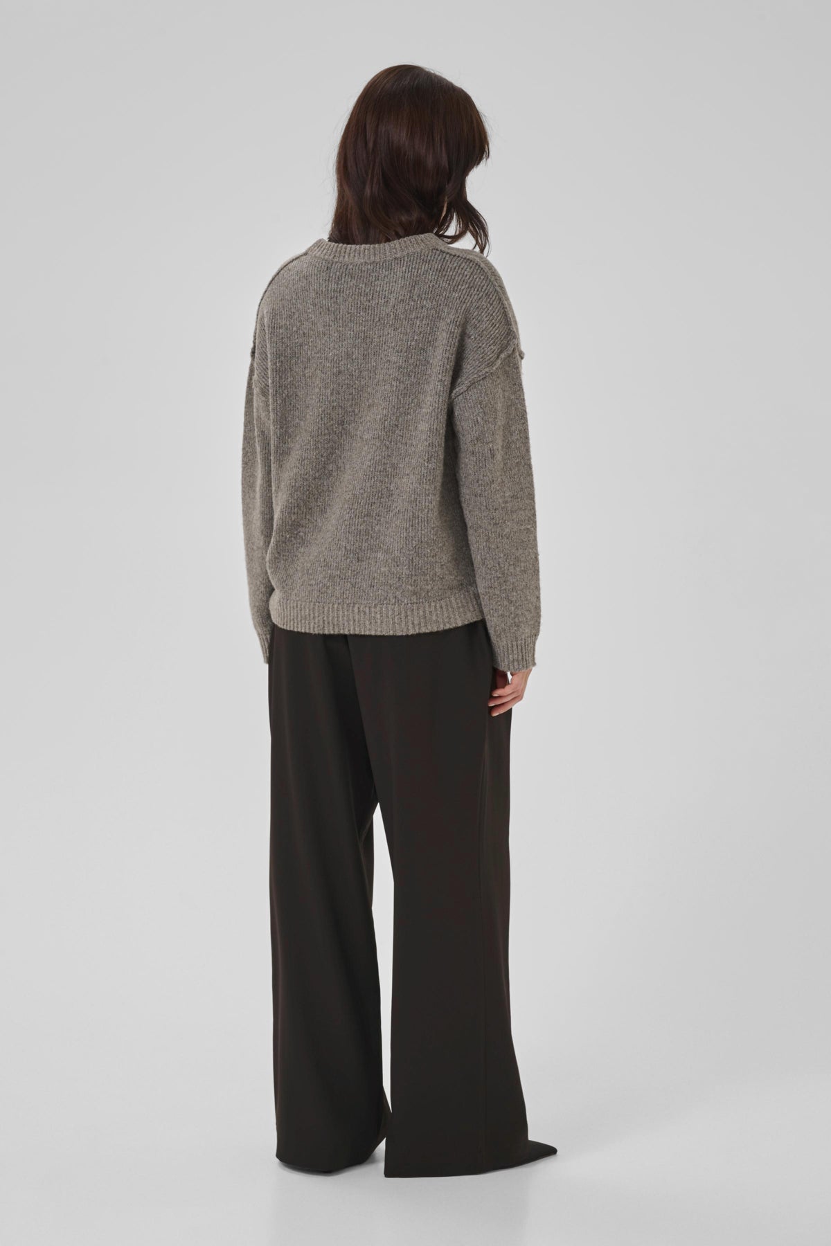 DisaMW High Wide Pant Espresso - 10704493
