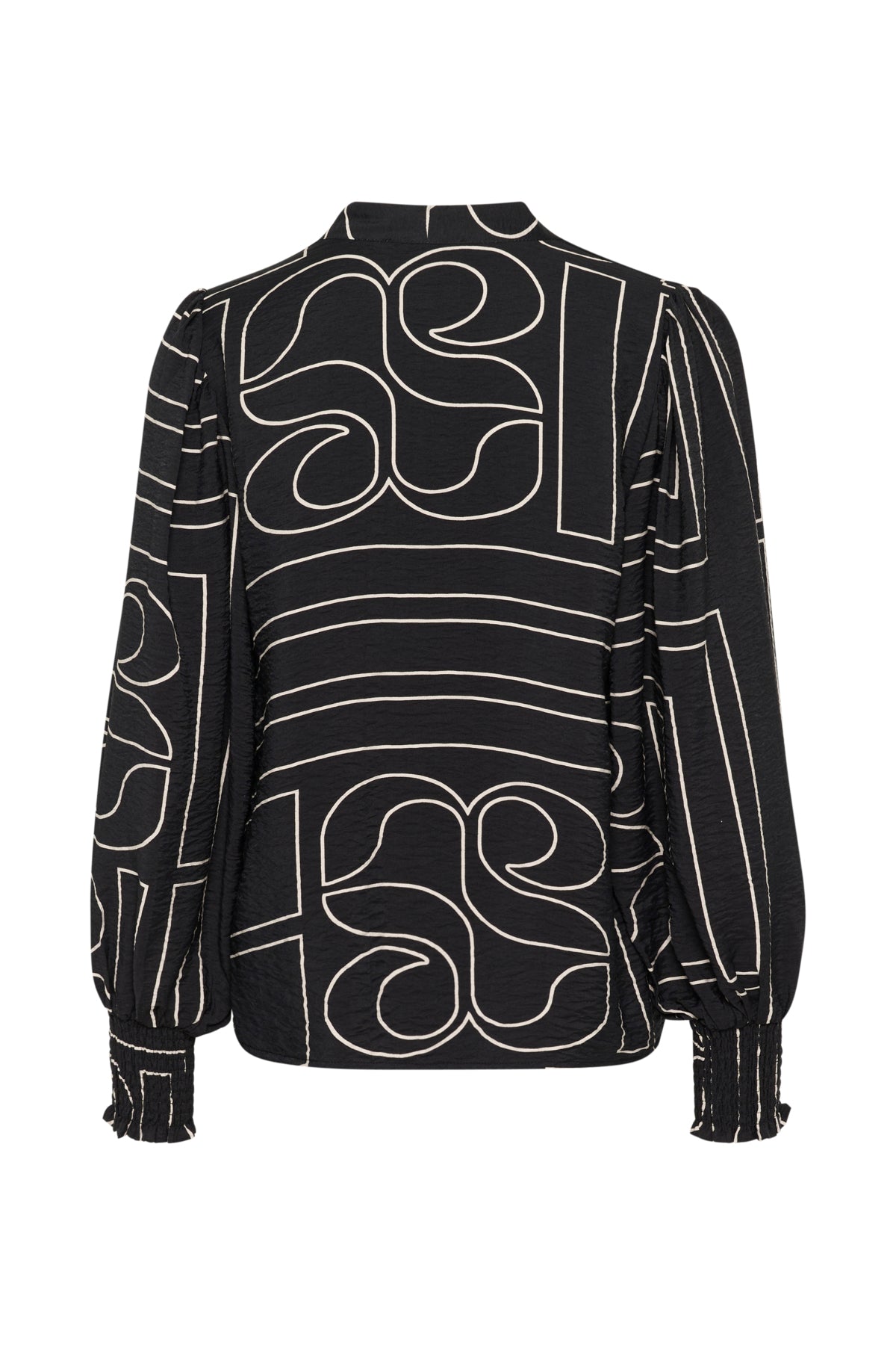 KellyMW Blus Svart AOP - 10704579