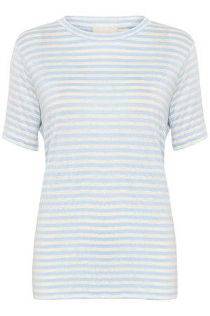 LisaMW Striped Tee Clear Sky Striped - 10704599