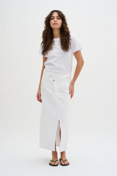 TempaMW 131 Wrap Skirt White Wash - 10704691 Thumbnail