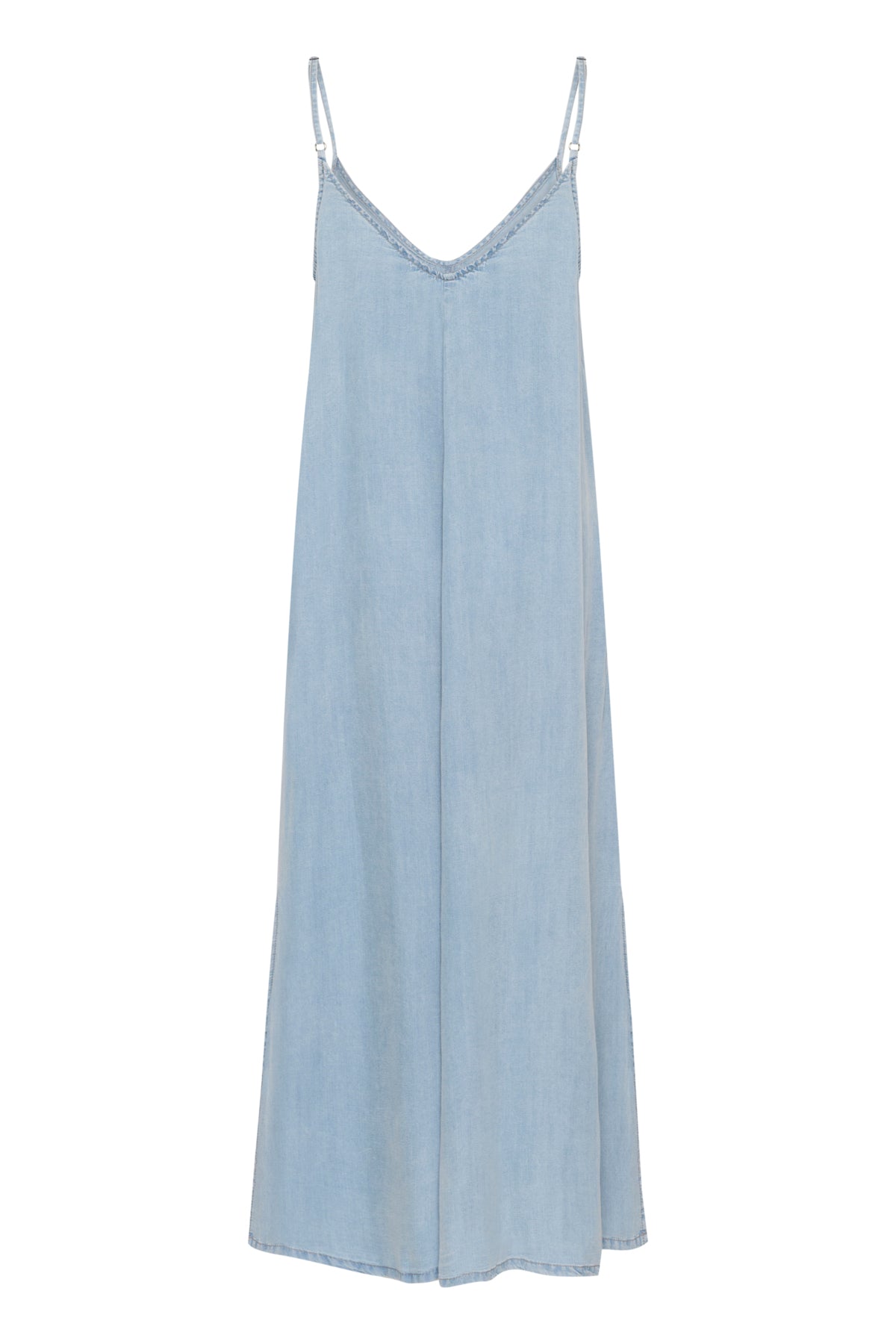 NellyMW Strap Dress Light Blue Wash - 10704742