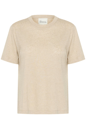 LisaMW T-shirt Havremjölsmelange - 10704762