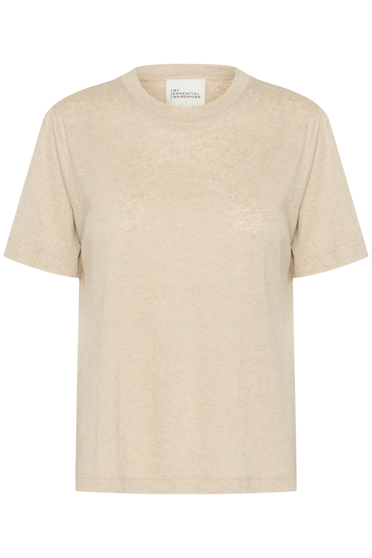 LisaMW T-shirt Havremjölsmelange - 10704762