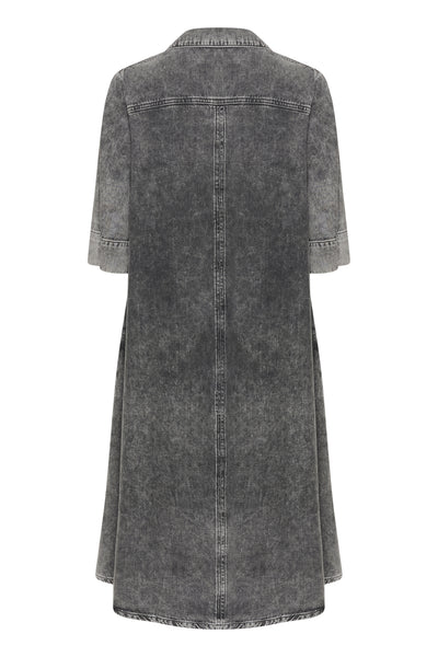 MaloMW 143 Långklänning Medium Grey Retro Wash - 10704782 Thumbnail