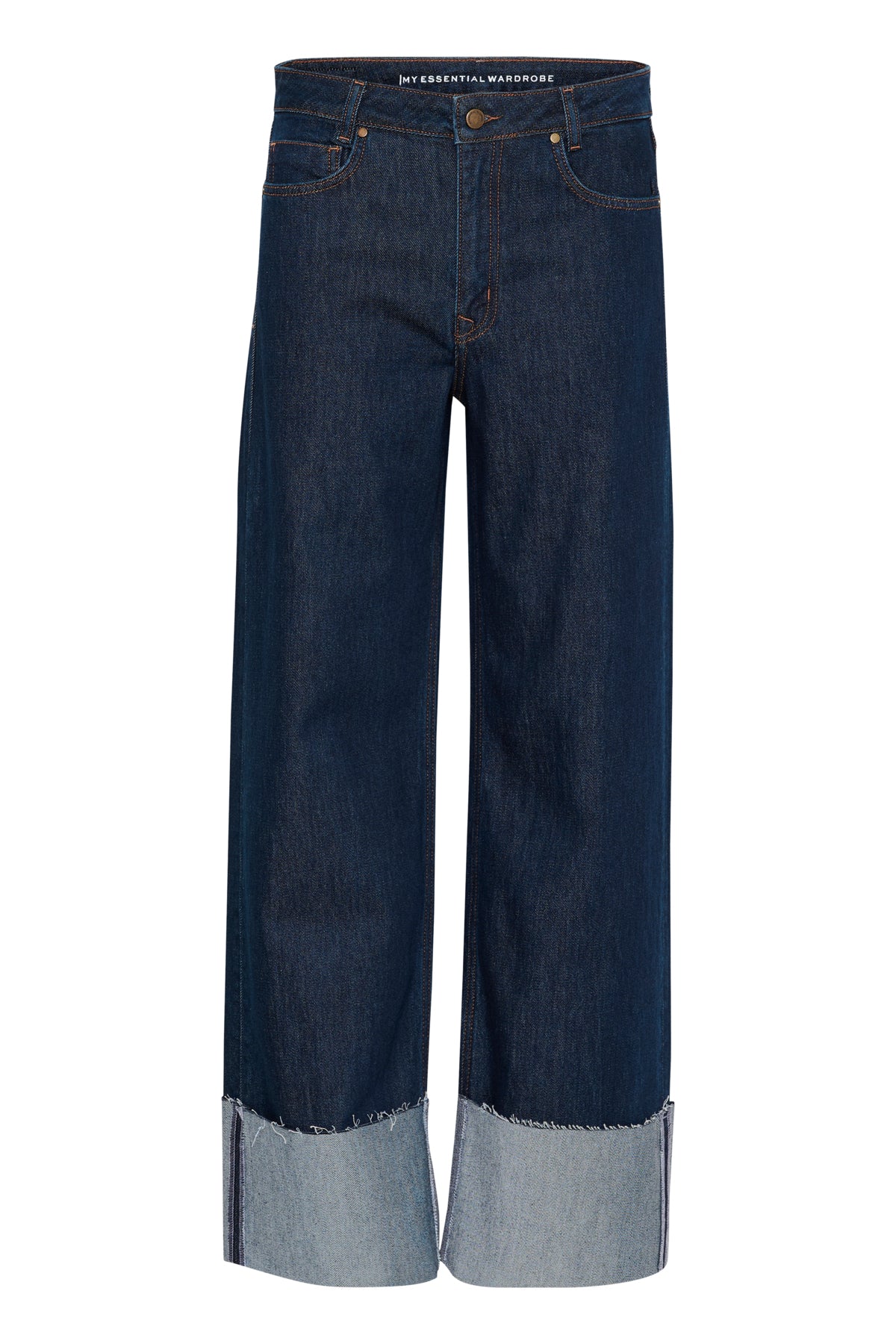 DalviMW 139 High Wide Dark Blue Un-Wash - 10704798