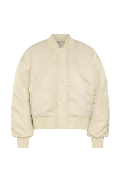 HelgaMW Short  Bomber Jacket Brown Rice - 131105 - 10705042 Thumbnail