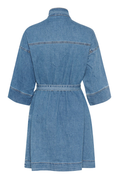 LaraMW 115 Klänning Medium Blue Wash Thumbnail