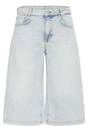DangoMW 139 High X-Wide Shorts Ljusblå Retro Wash - 10705151