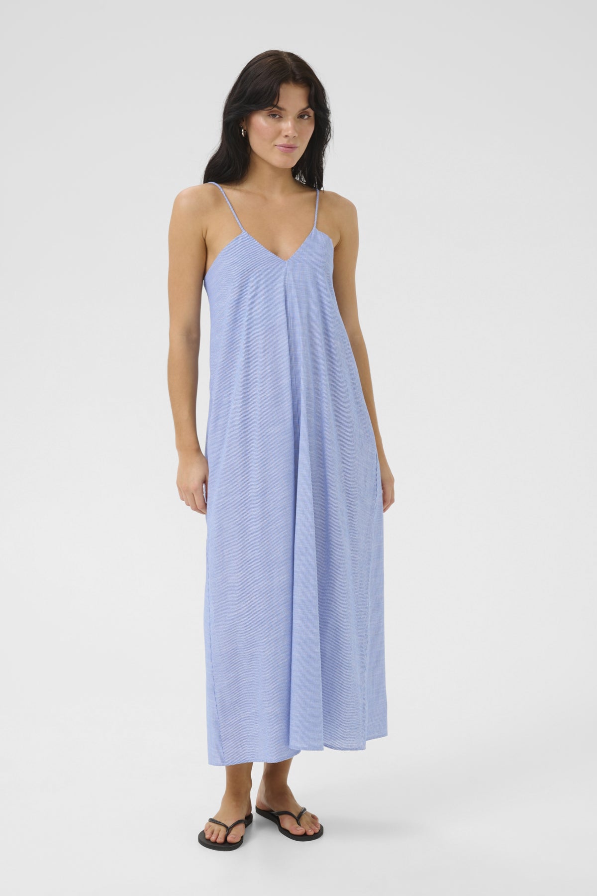 SkyeMW Klänning Delft Blue Striped - 10705168
