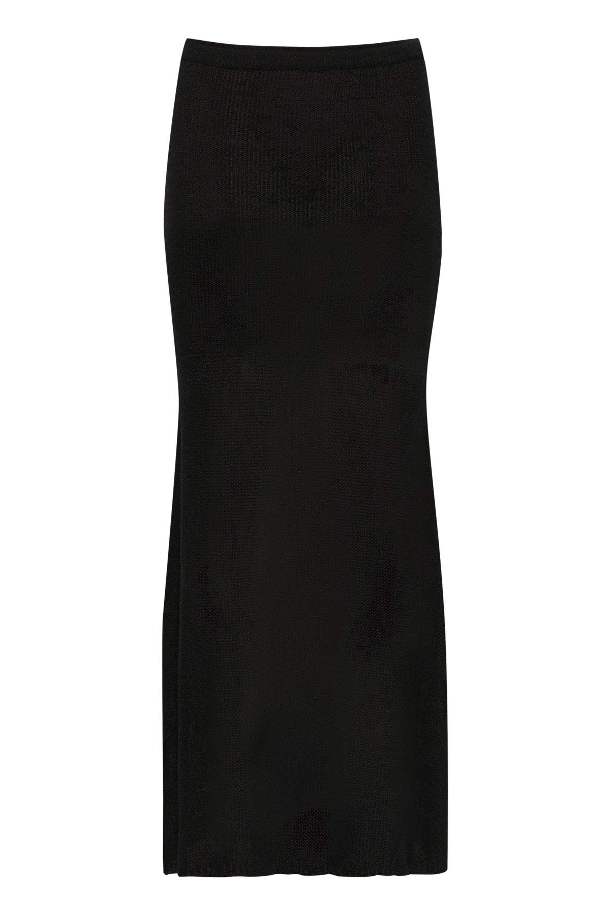 DivaMW Stickad kjol Svart - 10705188