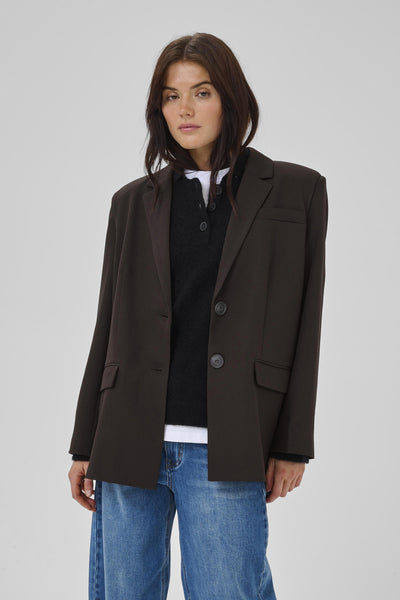 DisaMW Emmy Blazer Espresso Thumbnail