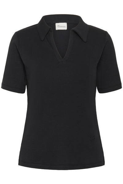 MandyMW Polo T-shirt Svart - 10705230 Thumbnail