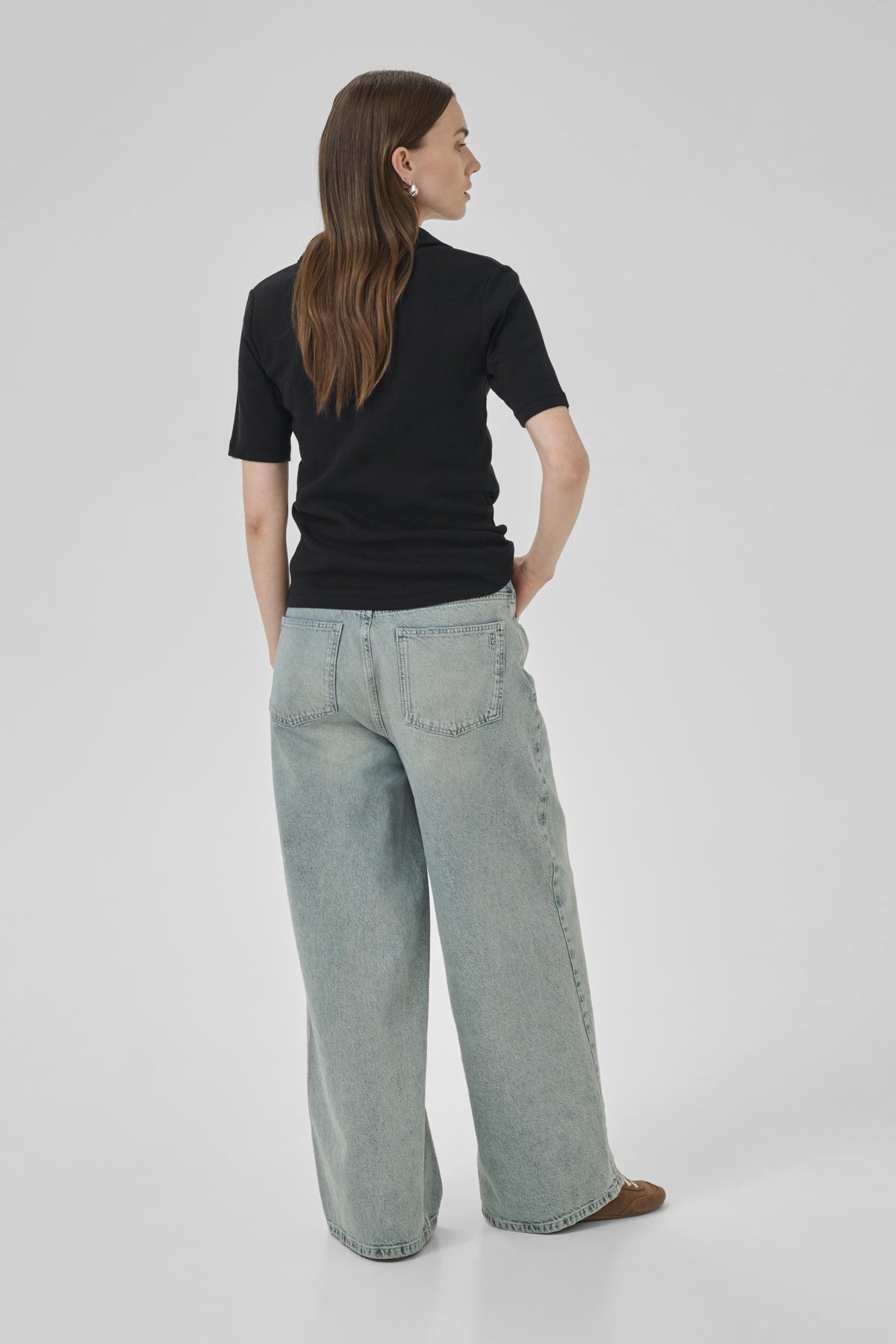 MandyMW Polo T-shirt Svart - 10705230