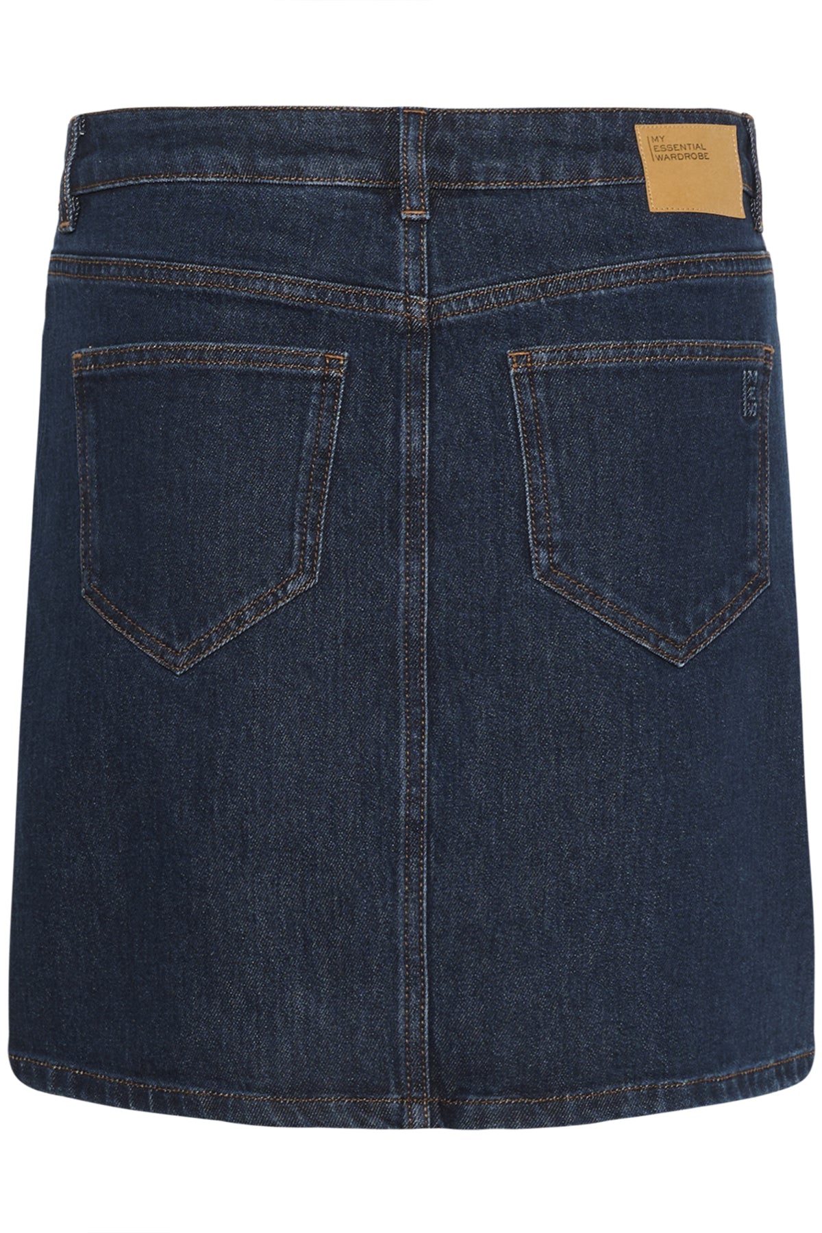 MWCady 139 Mid Skirt Dark Blue Un-Wash - 10705269